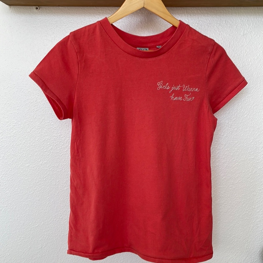 Junk Food embroidered tee